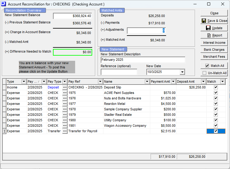 Menu_Bank_AccountReconciliation_Checking