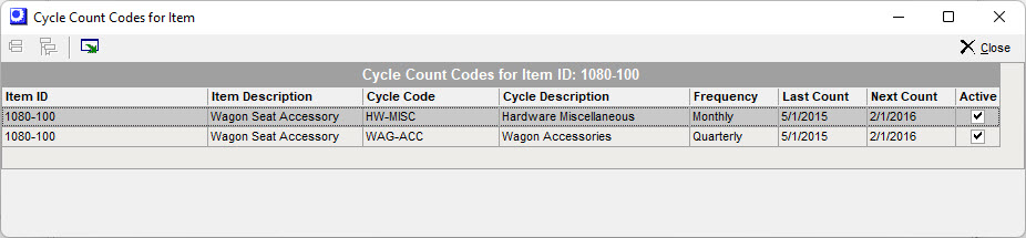 Menu_Inventory_Setup_CycleCountCodes_Search_ItemID