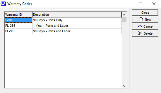 Menu_Inventory_Setup_WarrantyCodes