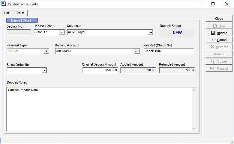 Menu_AR_CustomerDeposit_Detail