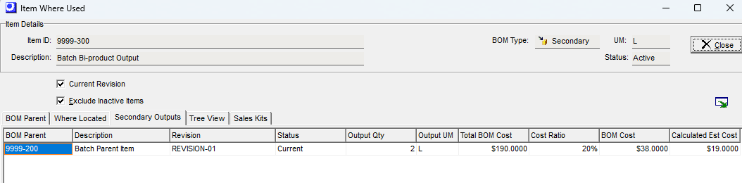 Menu_BOM_WhereUsed_SecondaryOutputs