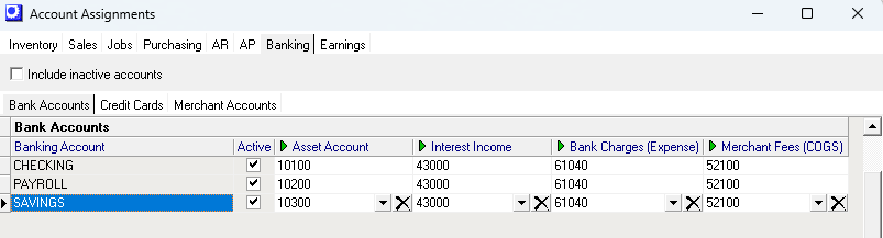 Menu_GL_GLSetup_AccountAssignments_BankAccounts