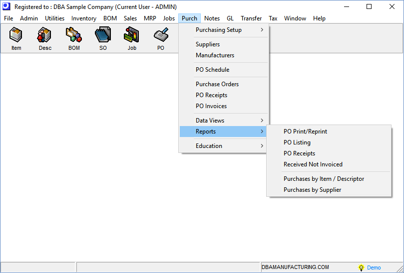 Menu_Purch_Reports