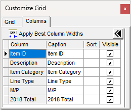 Sales_Analysis_SalesbyItem_CustomizeGrid