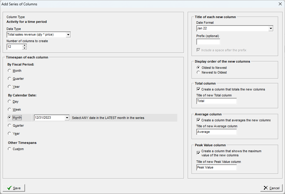 SalesAnalysis_Item_AddSeriesofColumns